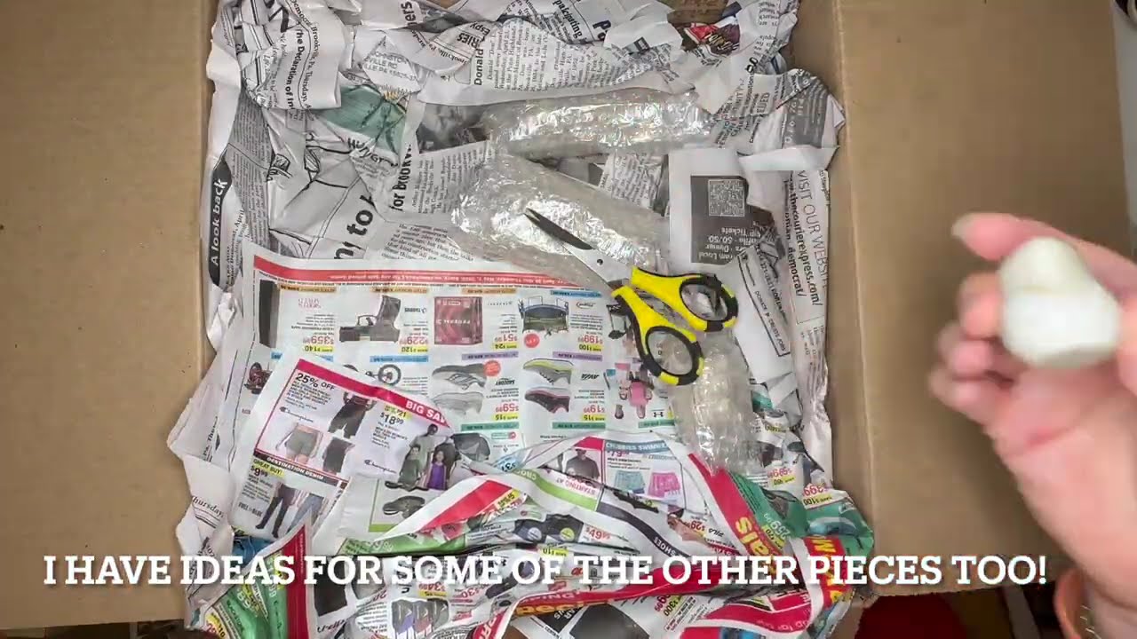 📦 JUNK JOURNAL THERAPY: UNBOXING #1 📦 NO TALKING 🤐#junkjournaling #haulvideo #ephemera