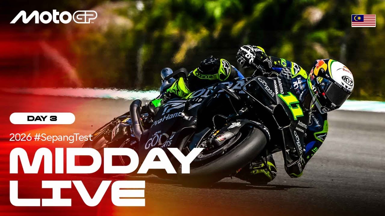 Midday Live | 2026 Sepang Test - Day 3