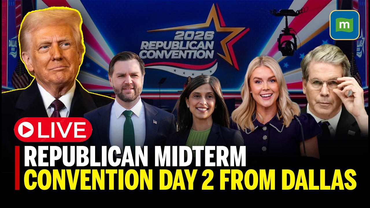 GOP Midterm Convention LIVE: Trump Takes Center Stage on Day 2 | Republican Convention 2026 | N18G