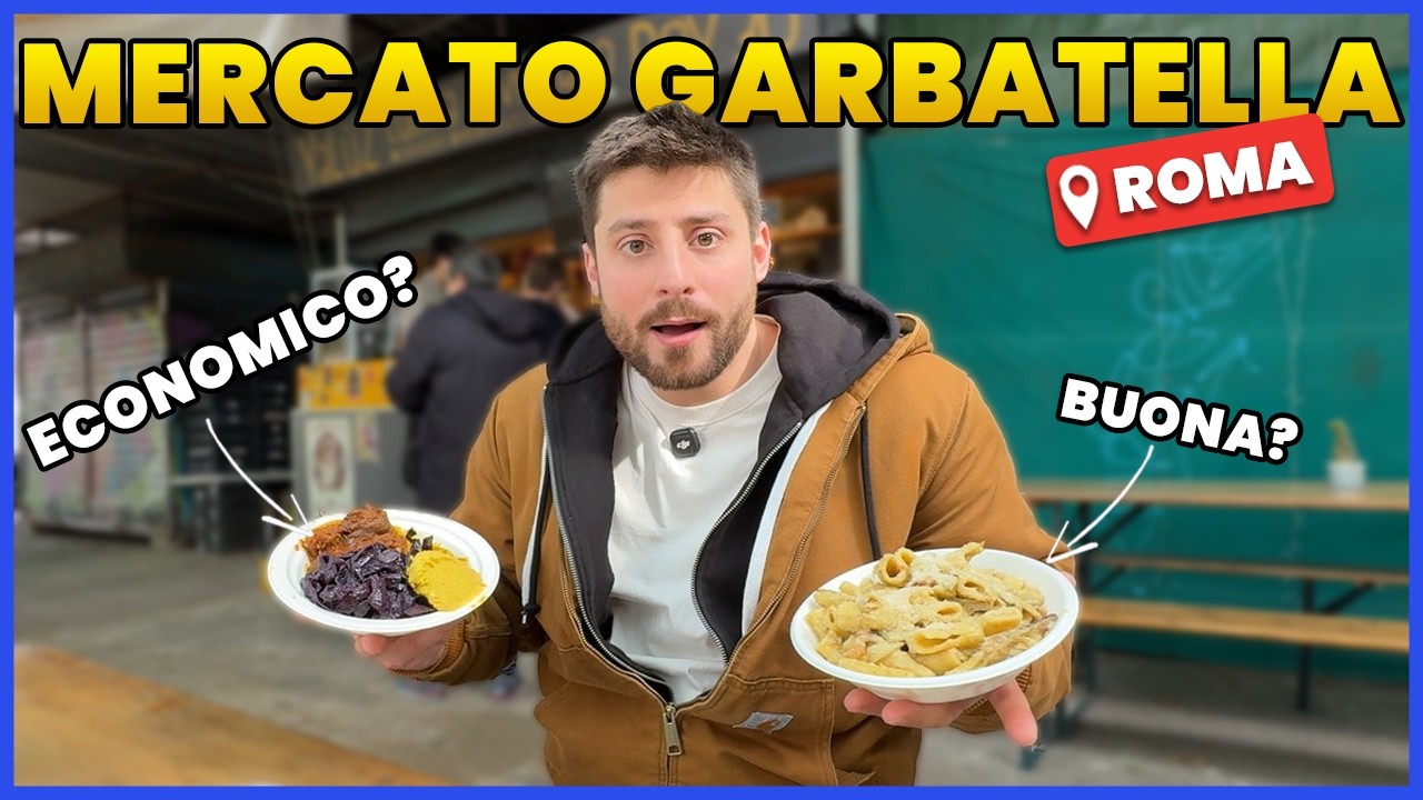 COSA MANGIARE al MERCATO GARBATELLA di ROMA? | PRATTQUELLO