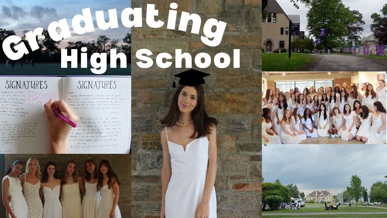 I GRADUATED HIGH SCHOOL I saying goodbye to senior year