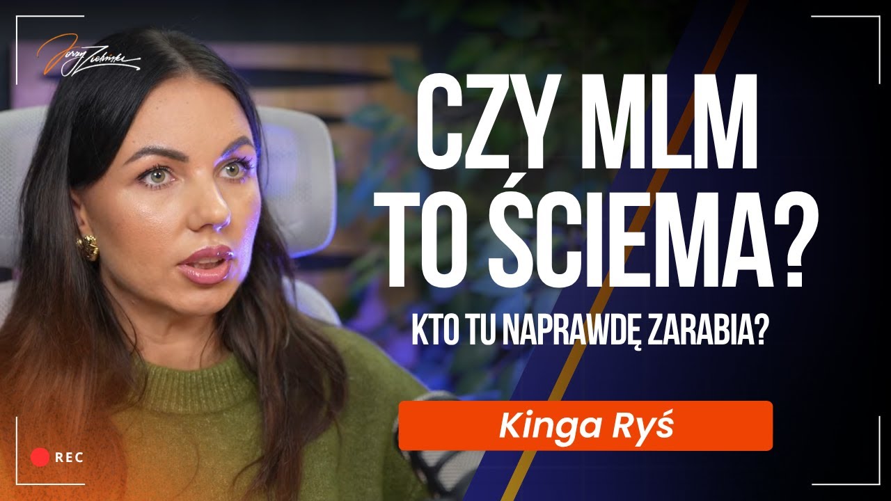 MLM czy piramida finansowa? Jak naprawdę zarabiać w marketingu sieciowym Kinga Ryś