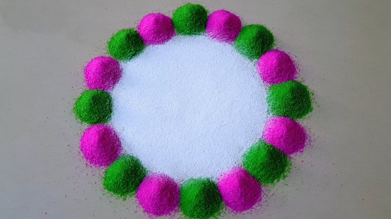 Easy Simple and Beautiful Rangoli Designs For Festival | Relaxing Rangoli videos | Top Rangolis