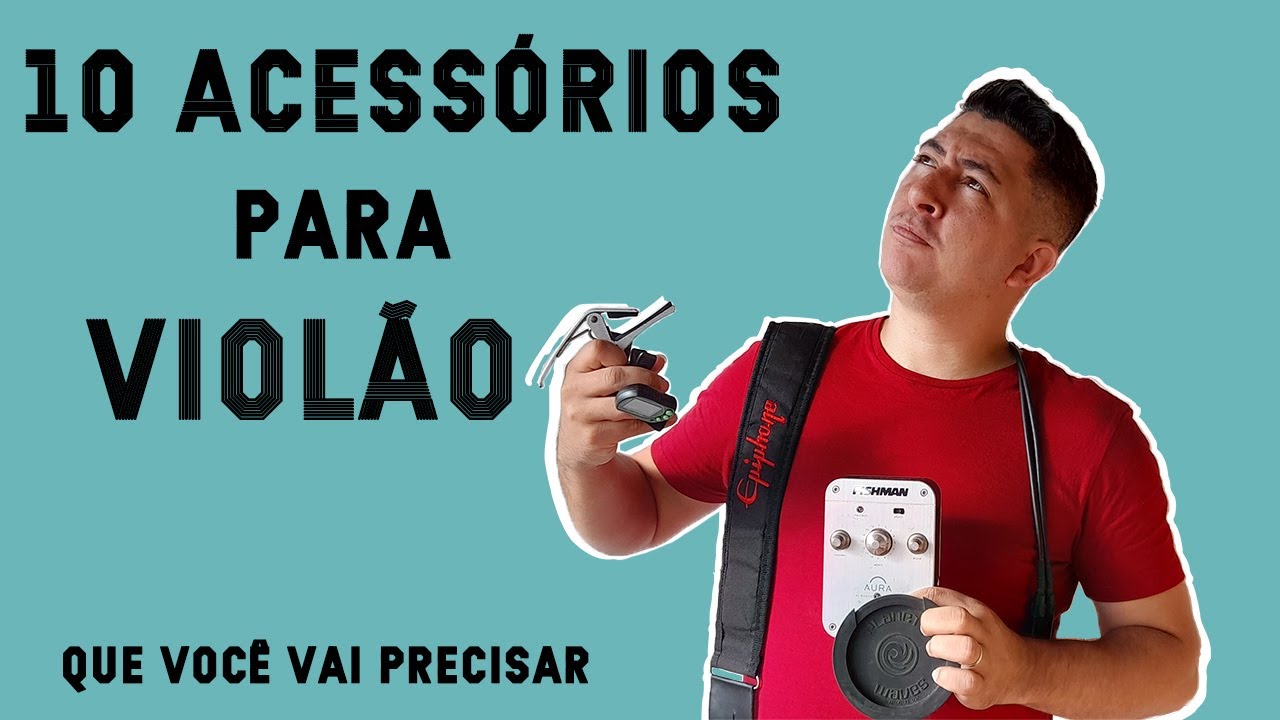 10 Acessórios Muito Úteis para quem Toca Violão / Felipe Guerra