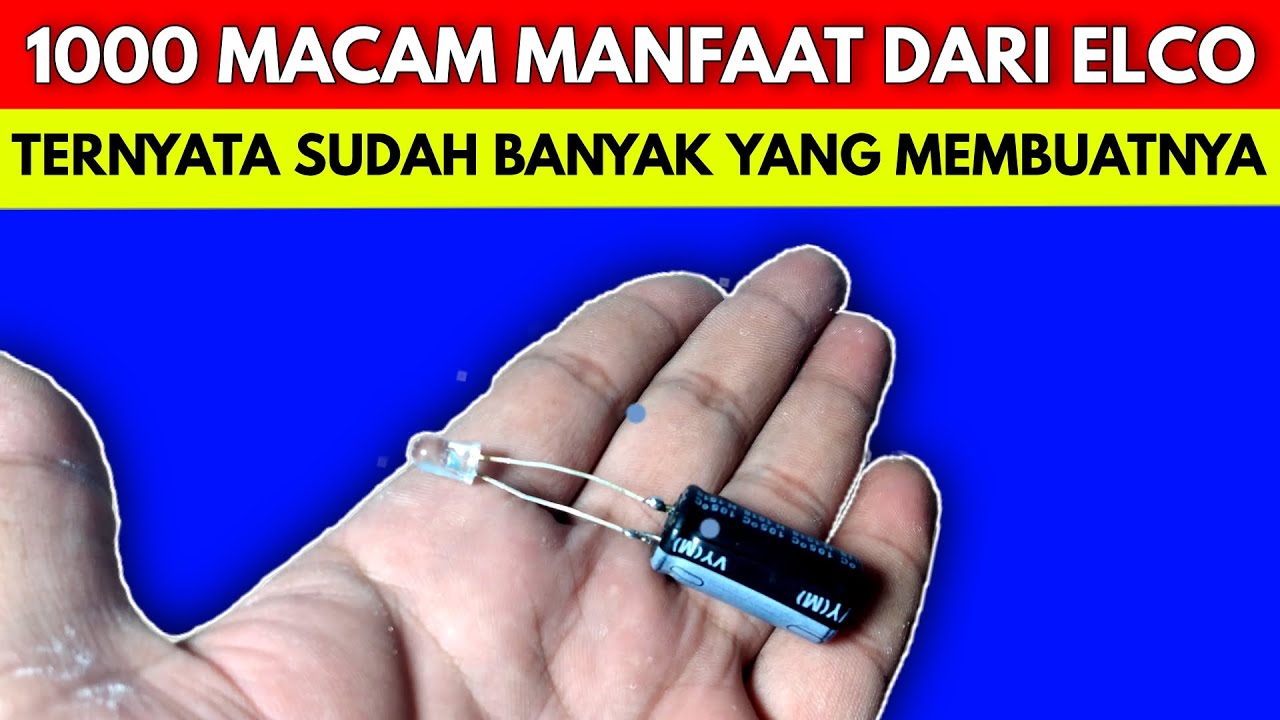 MODAL SATU ELCO SAJA, BISA JADI 1000 MACAM CARA