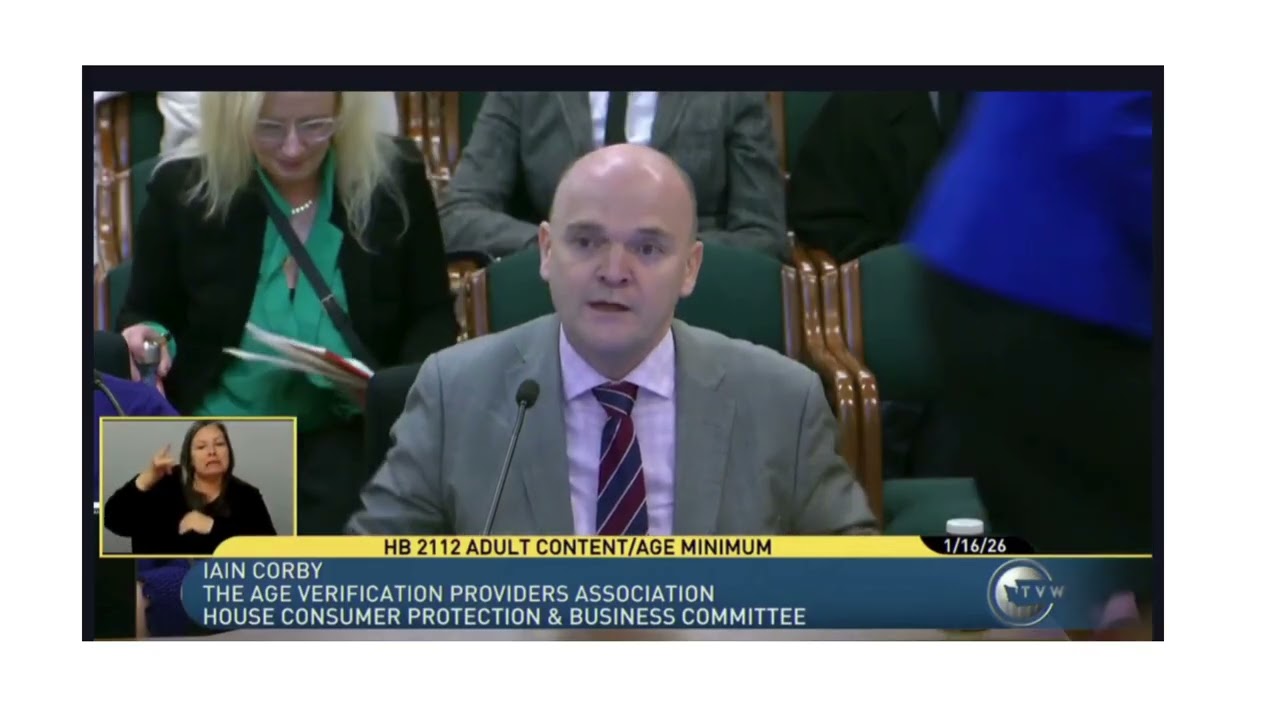 AVPA's evidence session on Washington State's Age Verification Bill