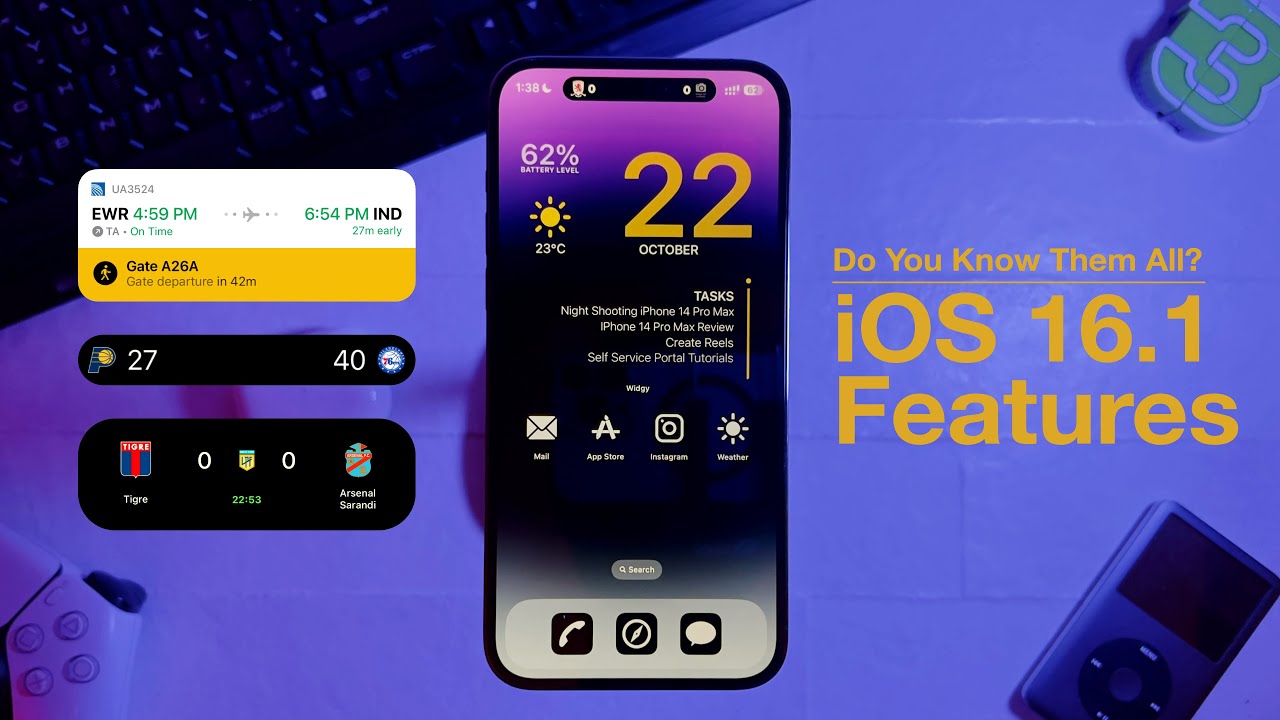 These are the best iOS 16.1 Features. Do you know all of them?