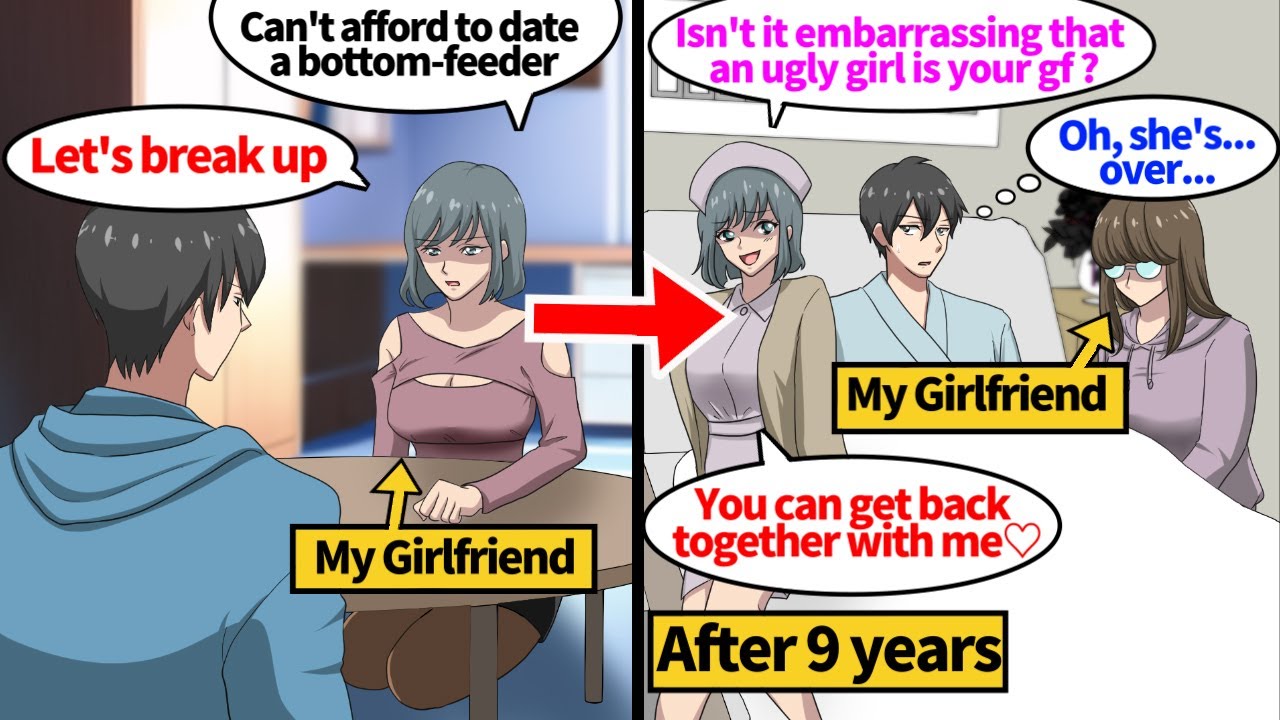 【Manga】I got admitted to hospital and my ex, who dumped me for being poor, was there as a nurse.