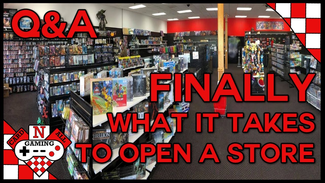 Q&A: I Finally Answer What You Need to Open a Game Store