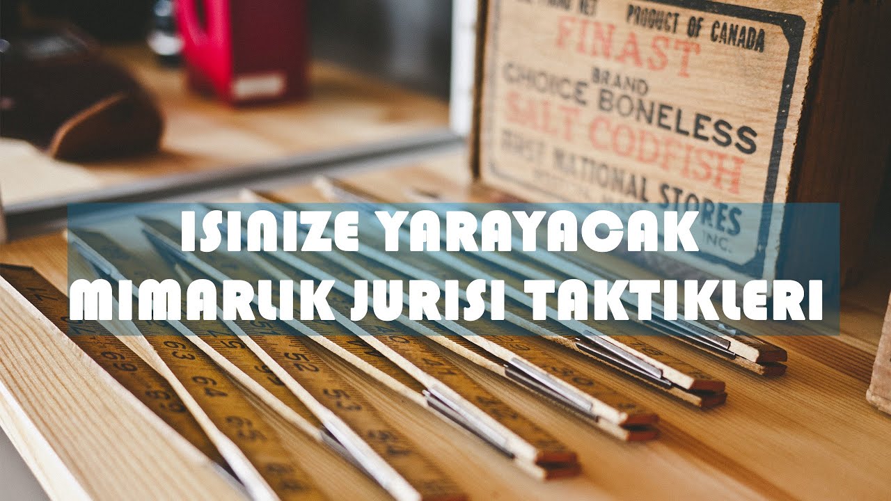 İŞİNİZE YARAYACAK MİMARLIK JURİSİ TAKTİKLERİ!!!
