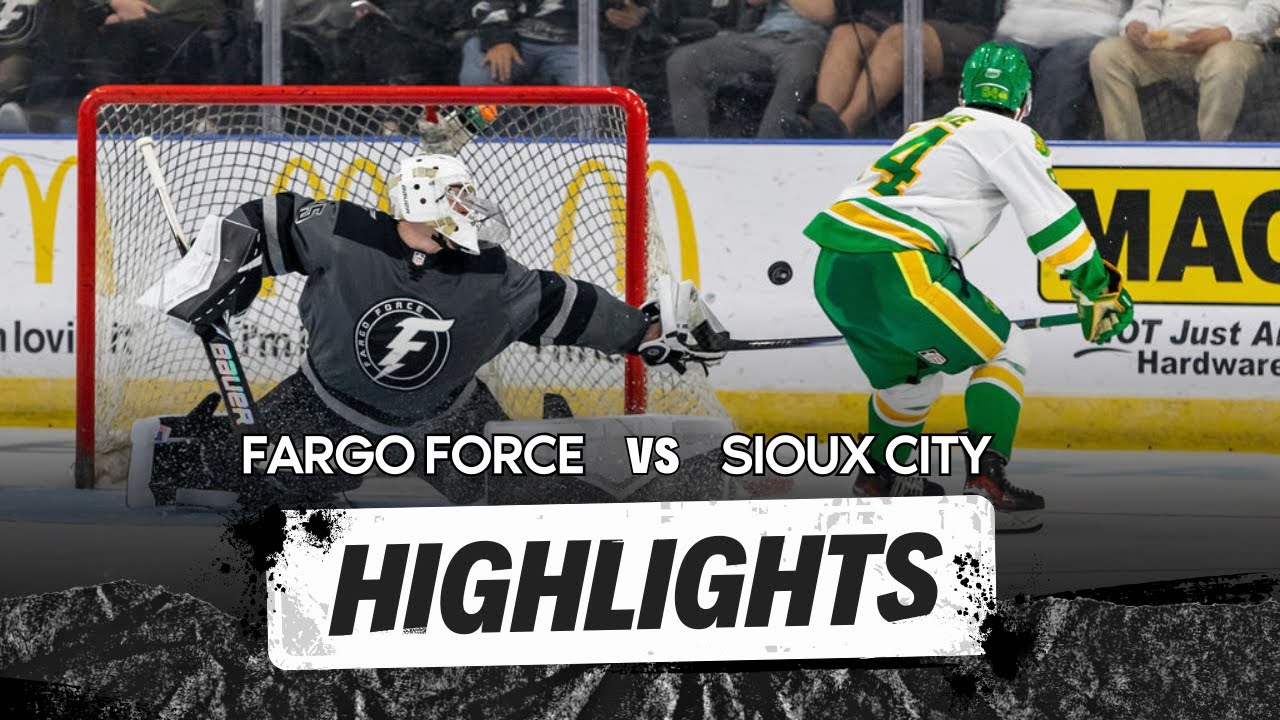 Fargo Force vs Sioux City | Epic Shootout! | Hockey Highlights (10-04-25)