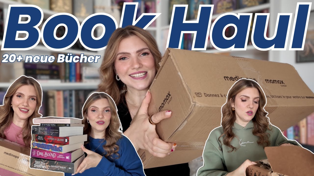 Book Haul: Wir packen gemeinsam Bücher aus 🛍️ | Buch-Trophäen, Buch-Abos, Second Hand
