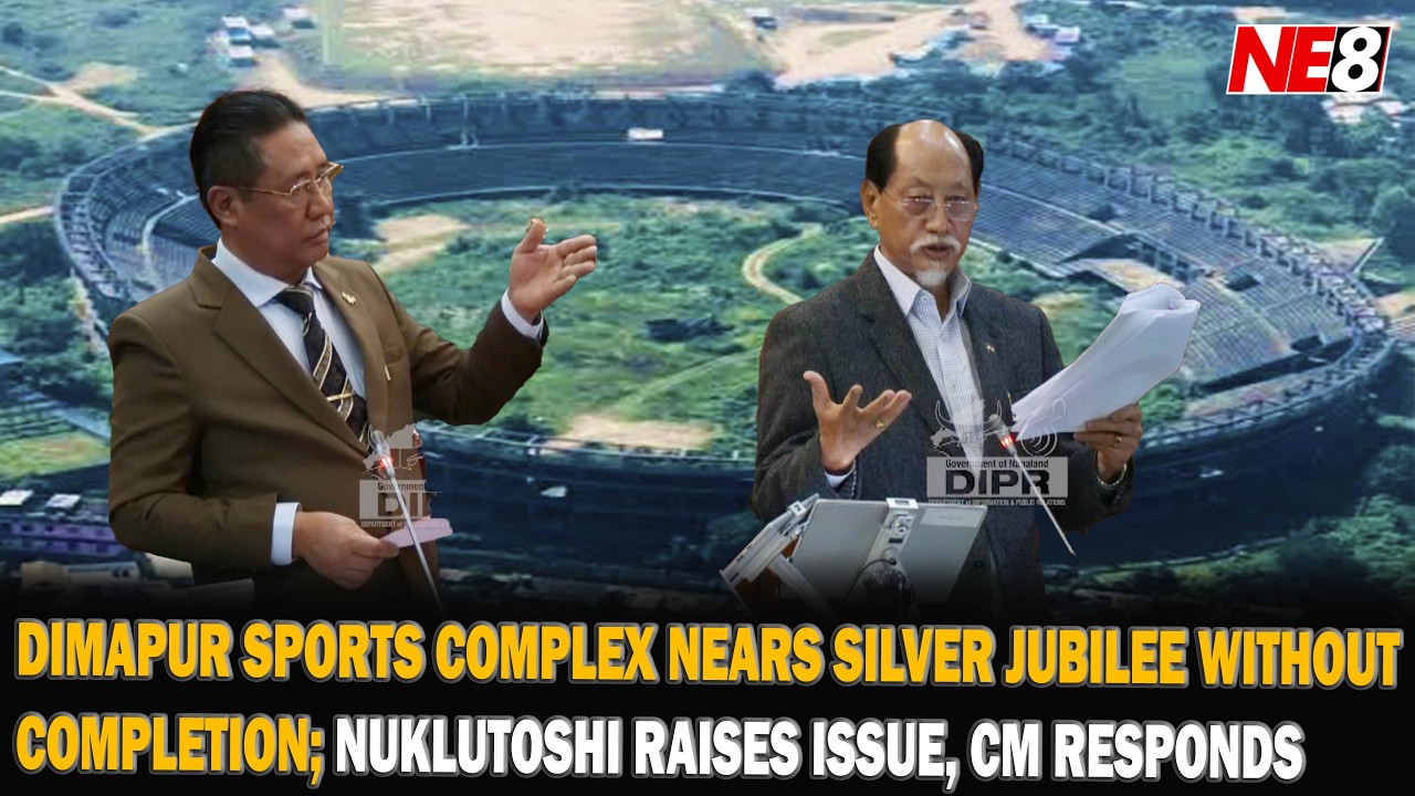 “DMP SPORTS COMPLEX NEARS SILVER JUBILEE WITHOUT COMPLETION,” SAYS NUKLUTOSHI; CM RESPONDS