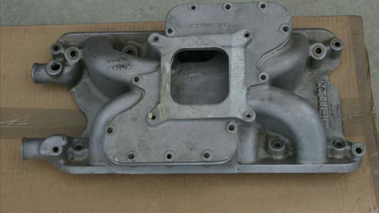 Rare!! Boss 302 Bud Moore “Mini-Plenum” Intake. Ford Boss 302 TA intake