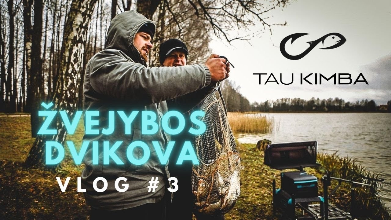 Edvinas VS Paulius  - žvejyba Yglos ežere. Tau Kimba #3