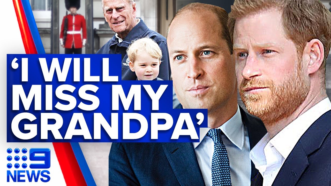 Prince Harry's and William's fitting tributes to grandfather Prince Philip | 9 News Australia