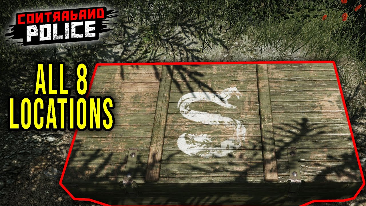 OBERANKOV CASH - ALL BURIED MONEY CHESTS LOCATIONS - Contraband Police Tips #3 | Radex