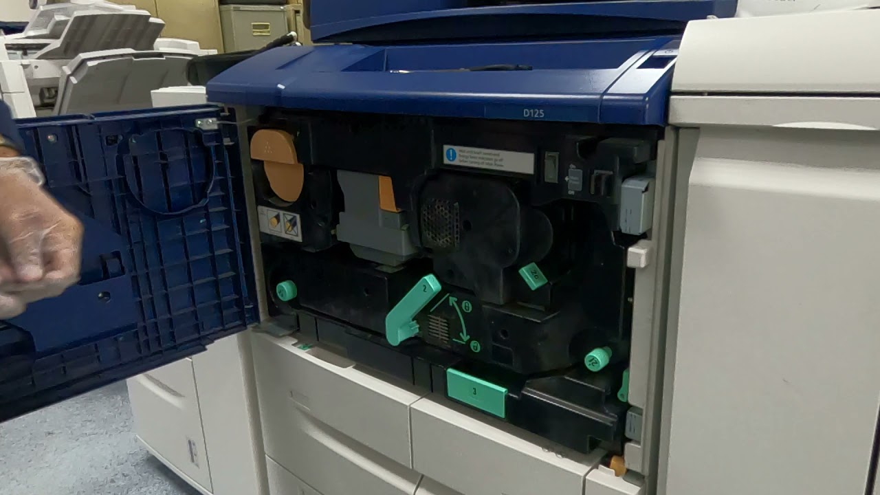 Replacing of Drum Cartridge | Xerox D125 #shorts