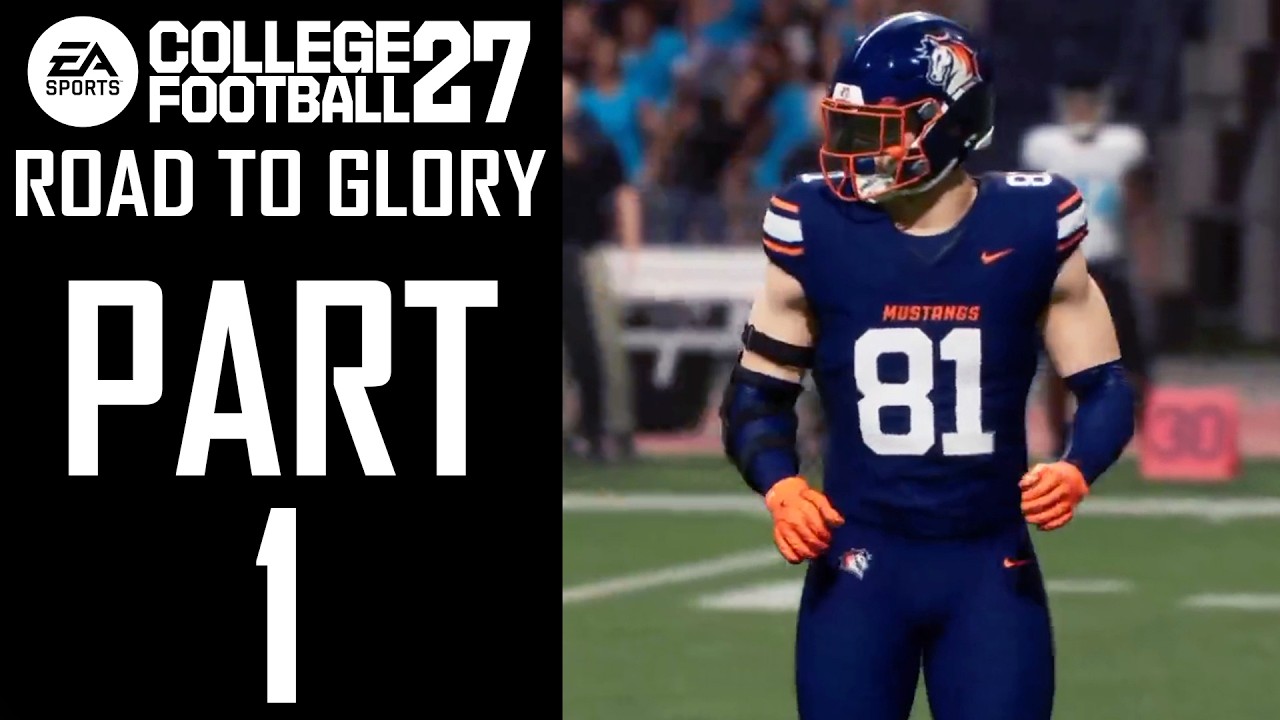 EA Sports College Football 27 - Road to Glory (TE) - PART 1 | High School & Freshman Year