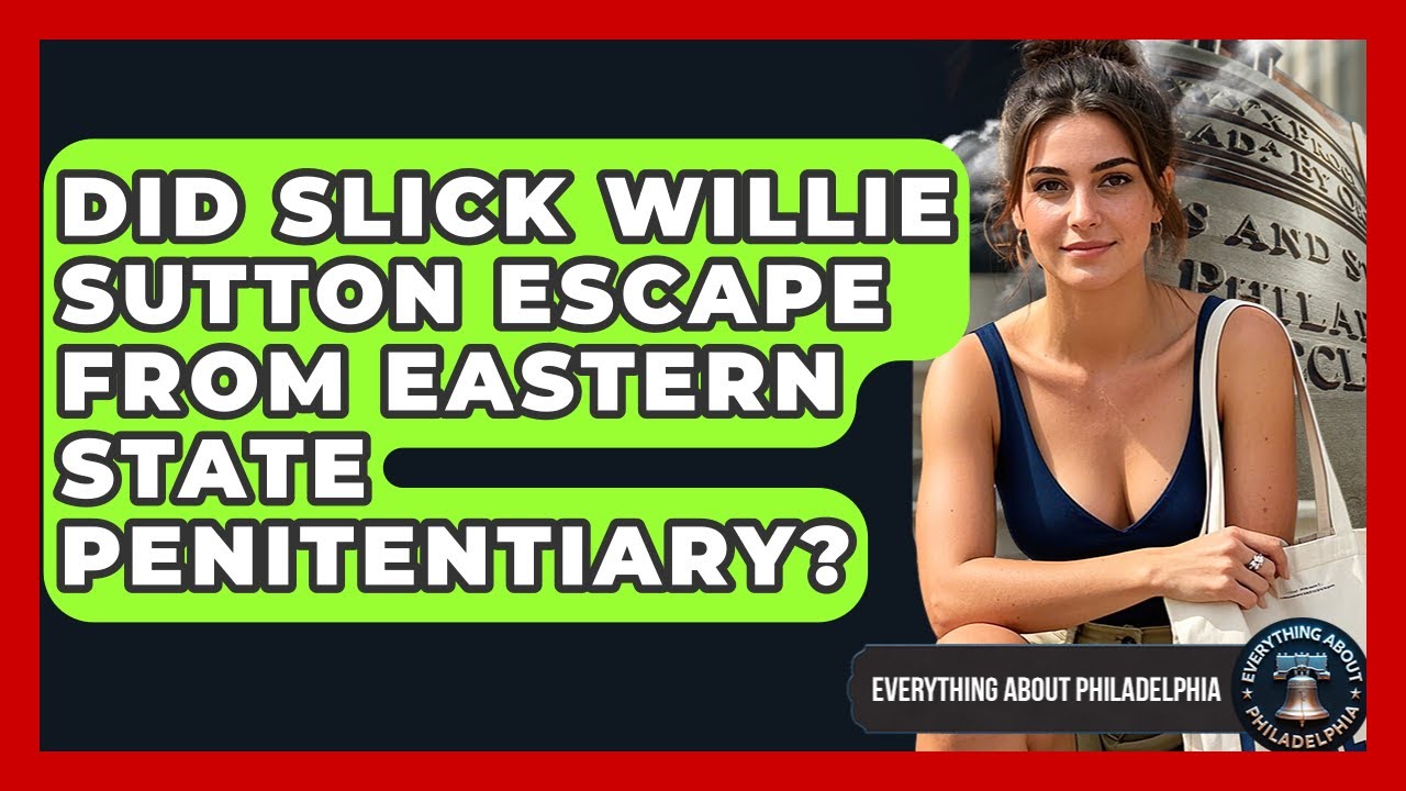 Did Slick Willie Sutton Escape From Eastern State Penitentiary? - Everything About Philadelphia
