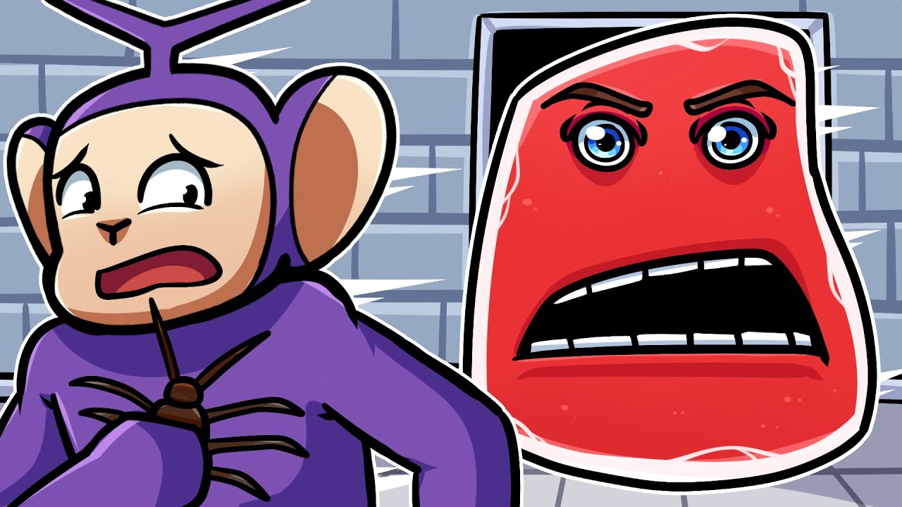 ESCAPE FROM CHARLIE THE STEAK! | Tinky Winky Plays: Roblox Charles Revenge
