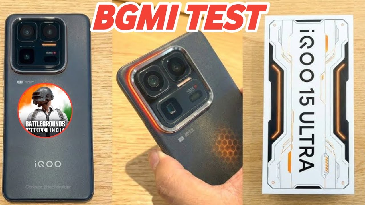 iQOO 15 Ultra  BGMI Gaming Test Monster 🔥 | 165Hz + Fan Cooling iQOO 15 Ultra🔥