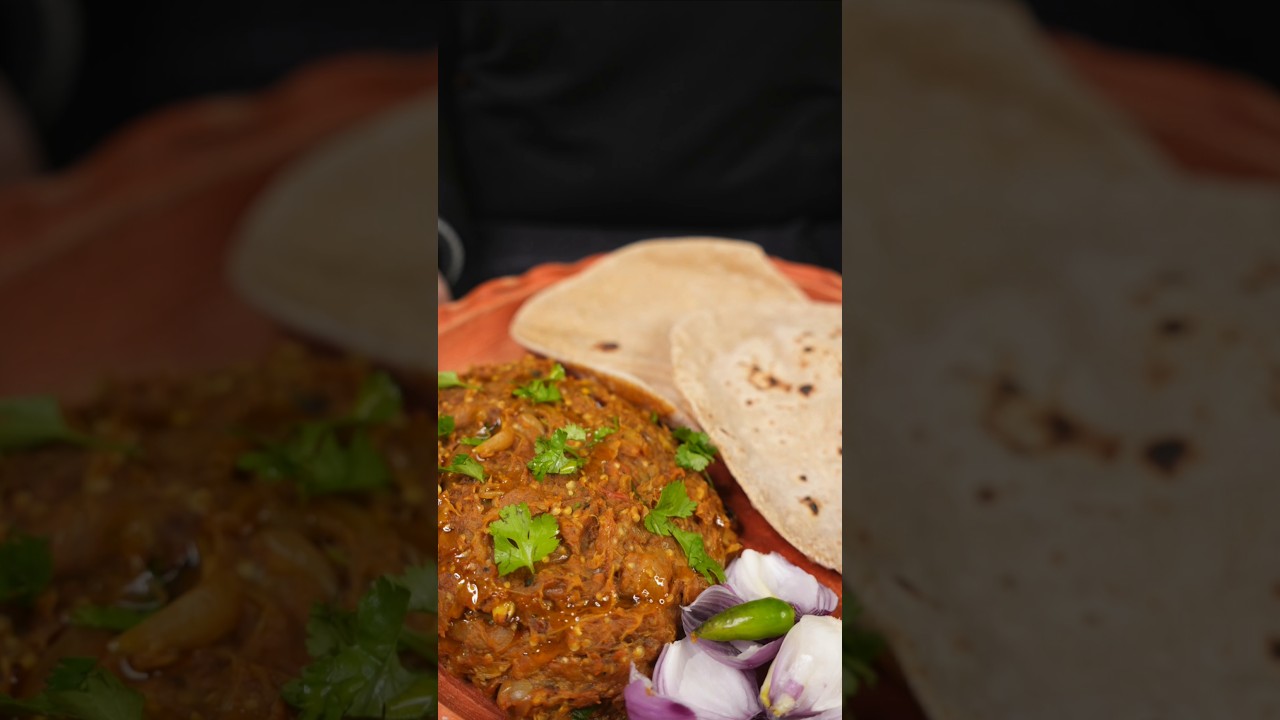 Baigan Bharta ASMR #Shorts