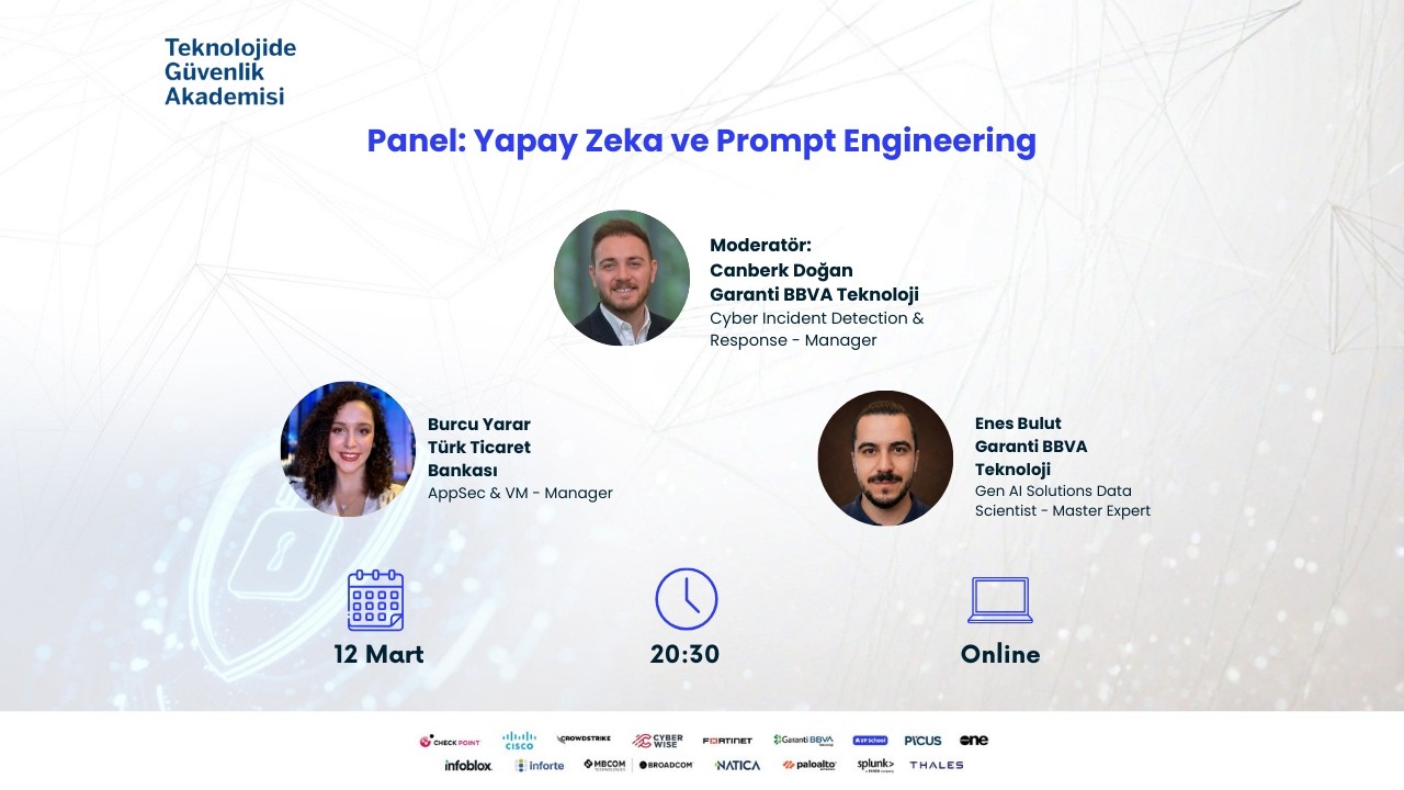 Teknolojide Güvenlik Akademisi 2026 | Yapay Zeka ve Prompt Engineering Paneli