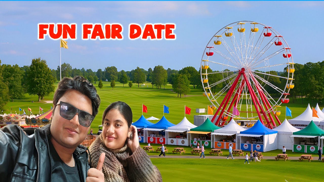 Fun Fair Vlog with my Girlfriend | Surviving Most Dangerous Rides
