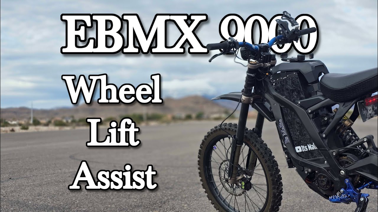 Я ПРОТЕСТИРОВАЛ СИСТЕМУ ПОДЪЕМА КОЛЕСА EBMX 9000