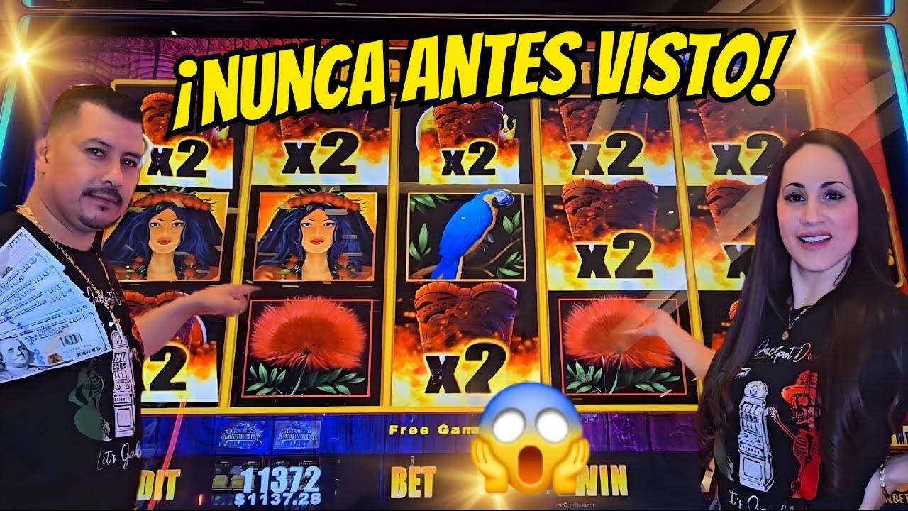 🔥1,000 DOLARES EN UN SOLO GIRO EN LA MAQUINA DE TIKI FIRE!