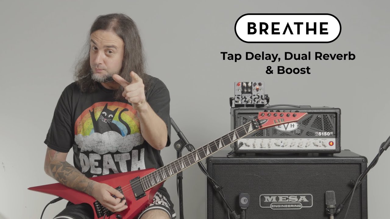 Thermion Breathe ⚡ Tap Delay, Dual Reverb and Boost 🎛️