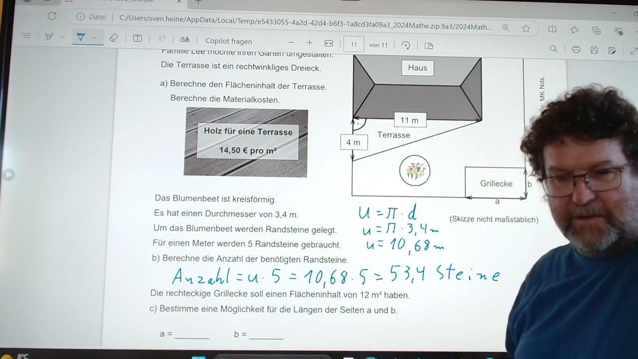 Abschlussprüfung Mathematik Klasse 9 G-Kurs Hauptschule Wahlaufgabe 4