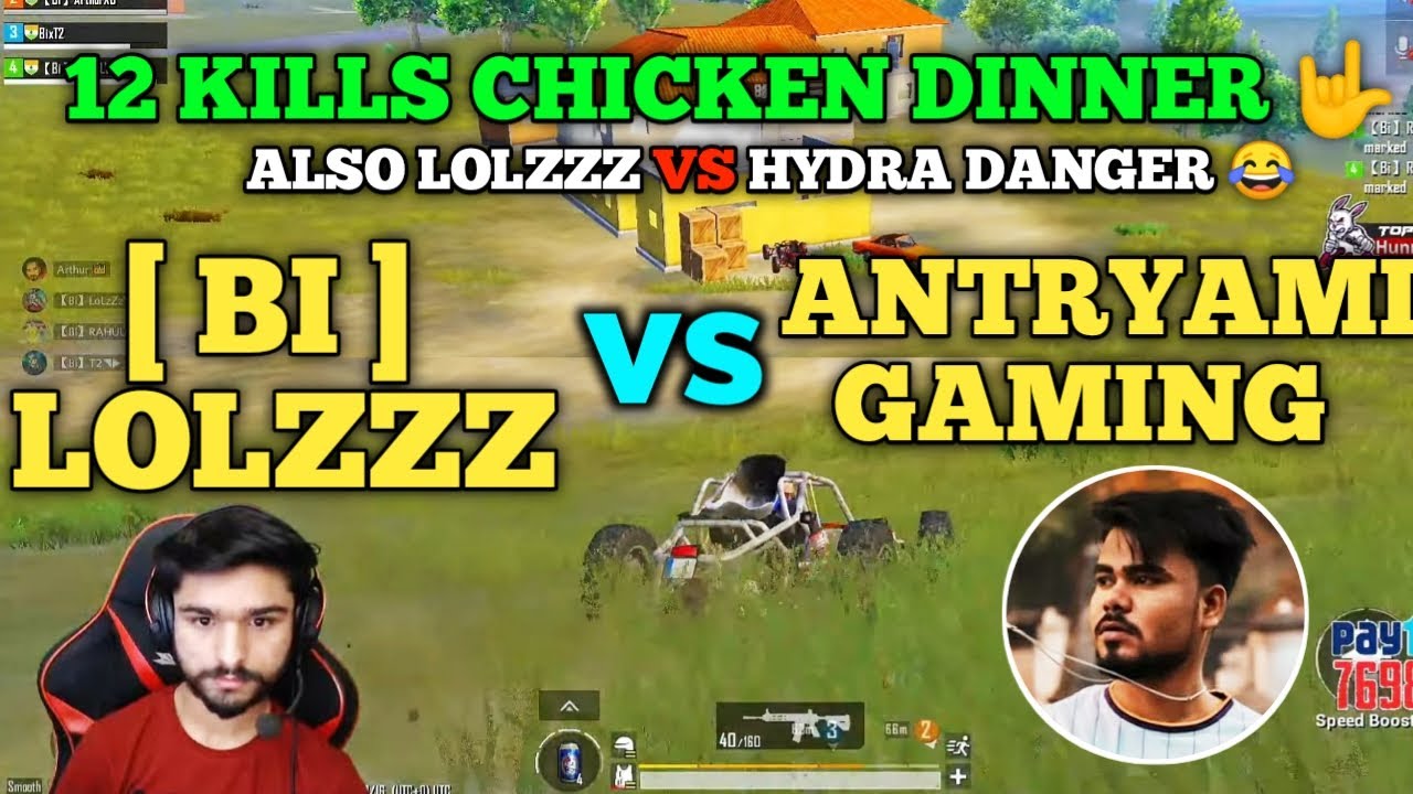 Bi team vs Antaryami gaming & Hydra Danger full intense fight in Ve star Scrims | Bgmi | Pubg mobile