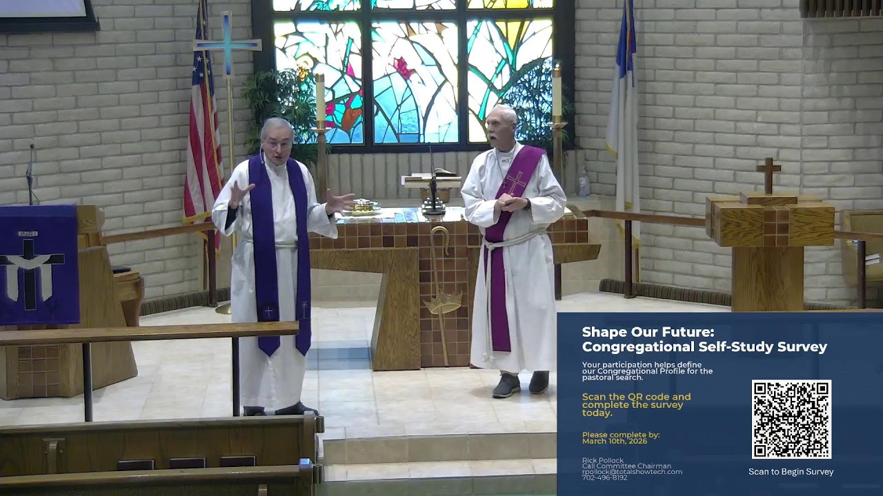 Second Sunday in Lent | First Good Shepherd Lutheran Church  |  March 1, 2026