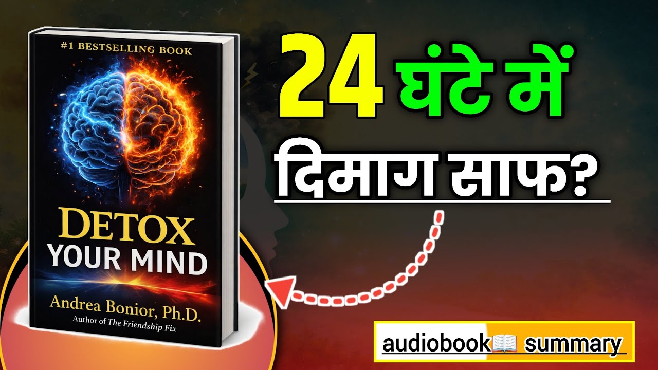 Overthinking खत्म करने का साइंटिफिक तरीका | Detox Your Mind Summary |How to remove negative thoughts