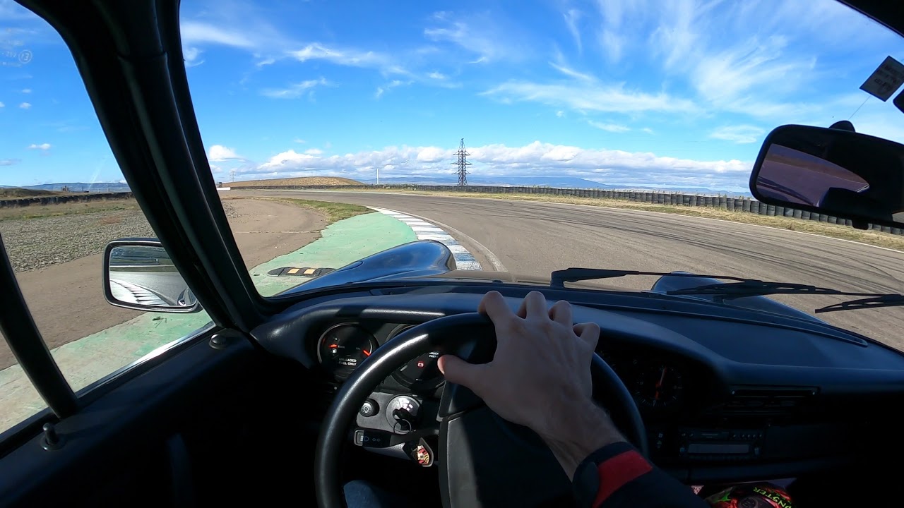 Porsche 911 Carrera 3.2 (G series) track run