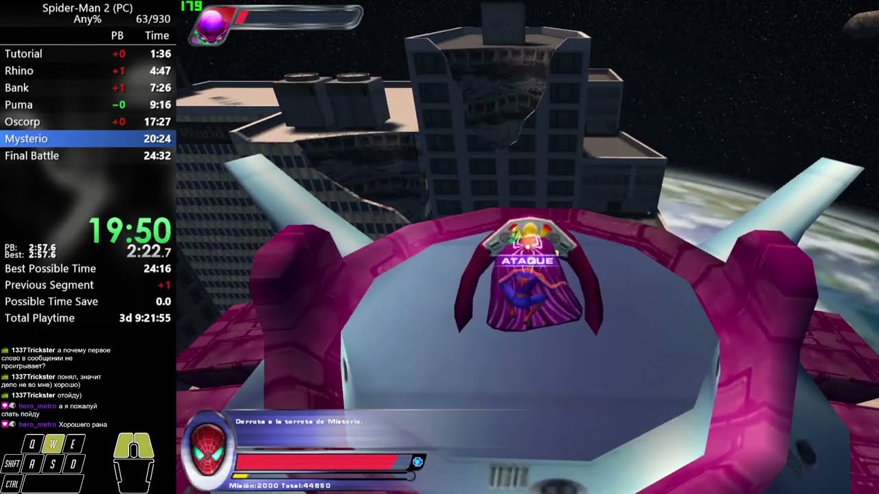 [WR] Spider-Man 2 Any% Speedrun In 