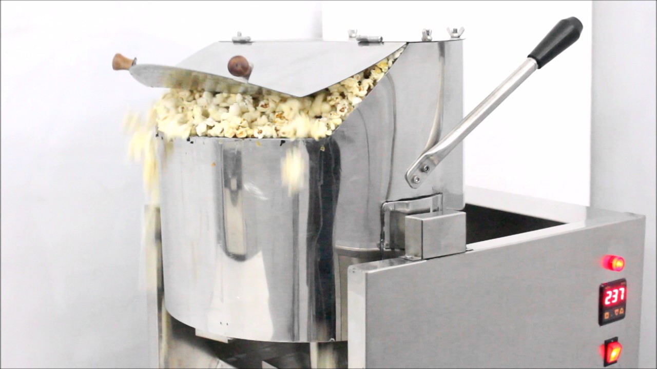 Automatic Popcorn Machine (plant) with Giant Kettle