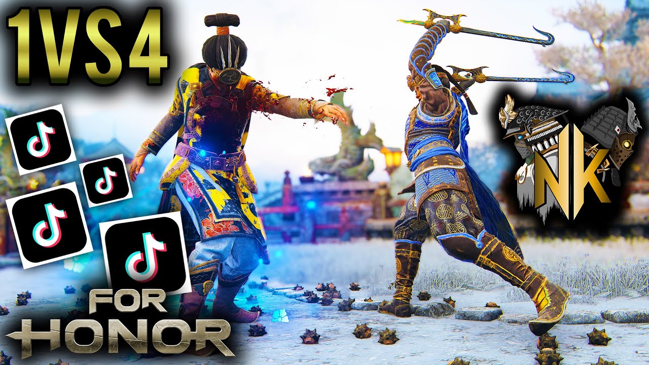 1vs4 on a Toxic 4-Stack team [For Honor]