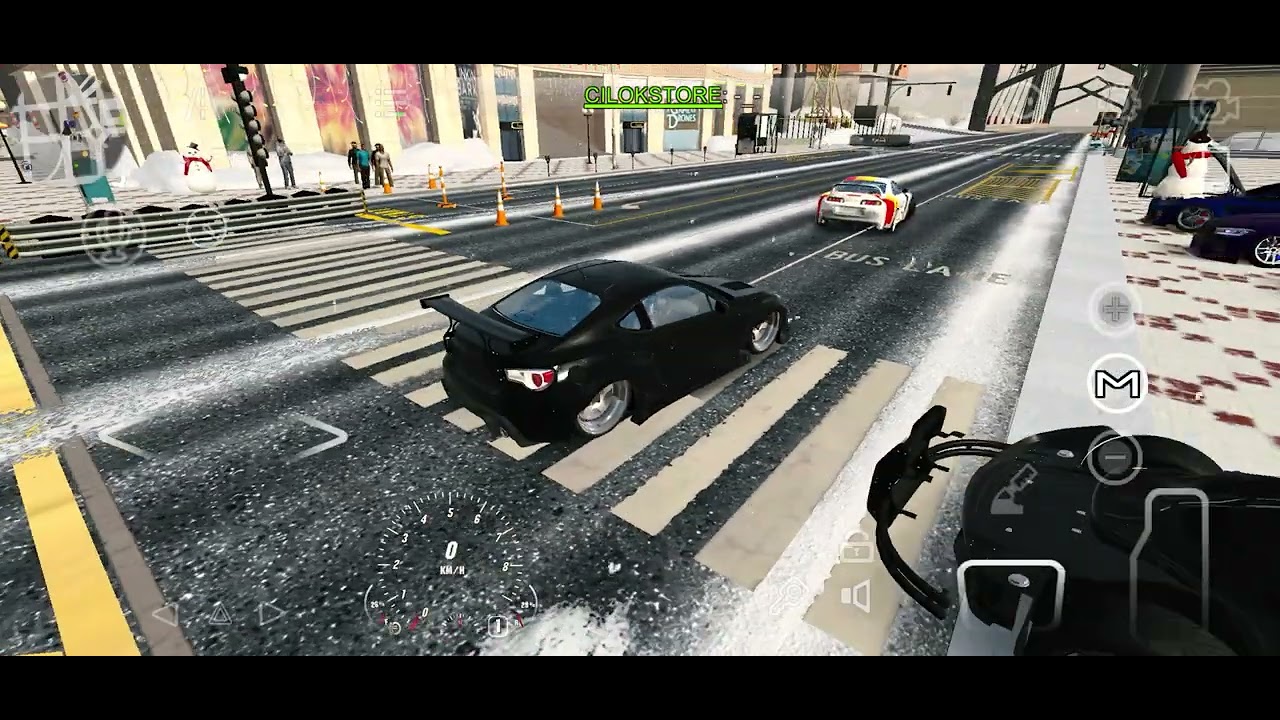 Mencoba mobil glitch di Car parking multiplayer…