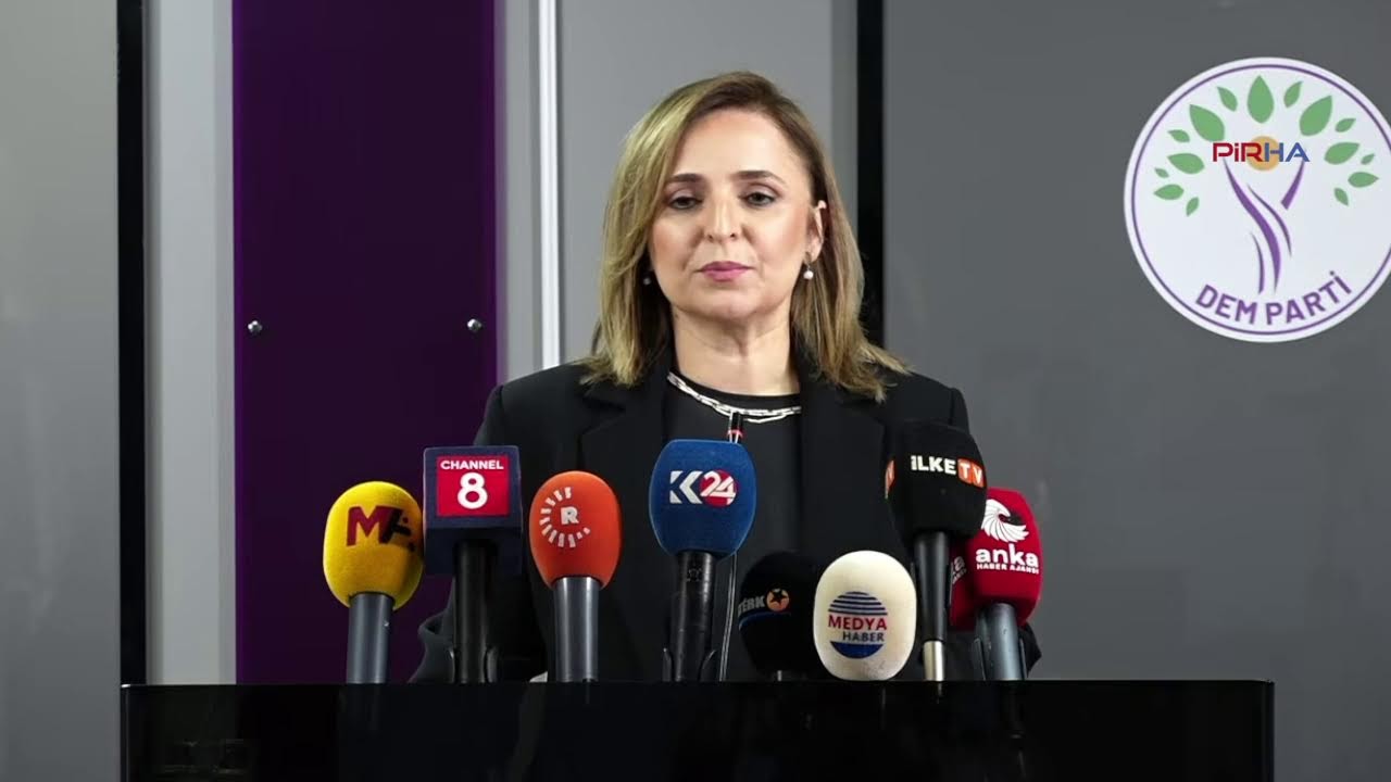 🔴 DEM Parti Basın Toplantısı