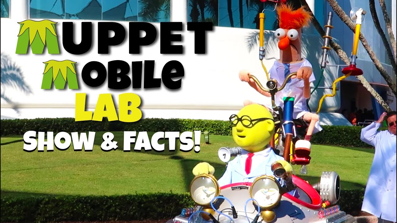 Extinct Disney Animatronic Show- Muppet Mobile Lab - Epcot Walt Disney World