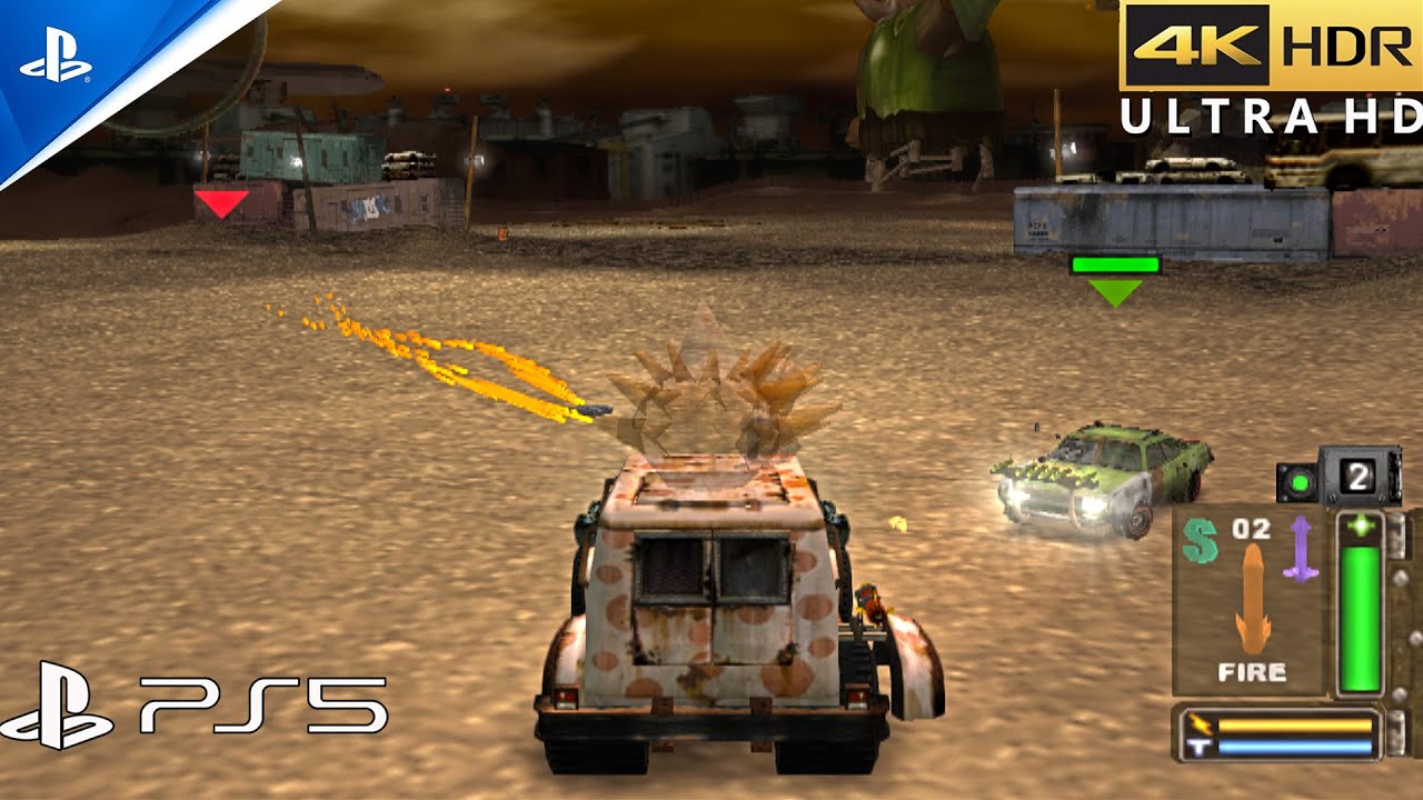 Twisted Metal: Black (PS5) 4K 60FPS Gameplay