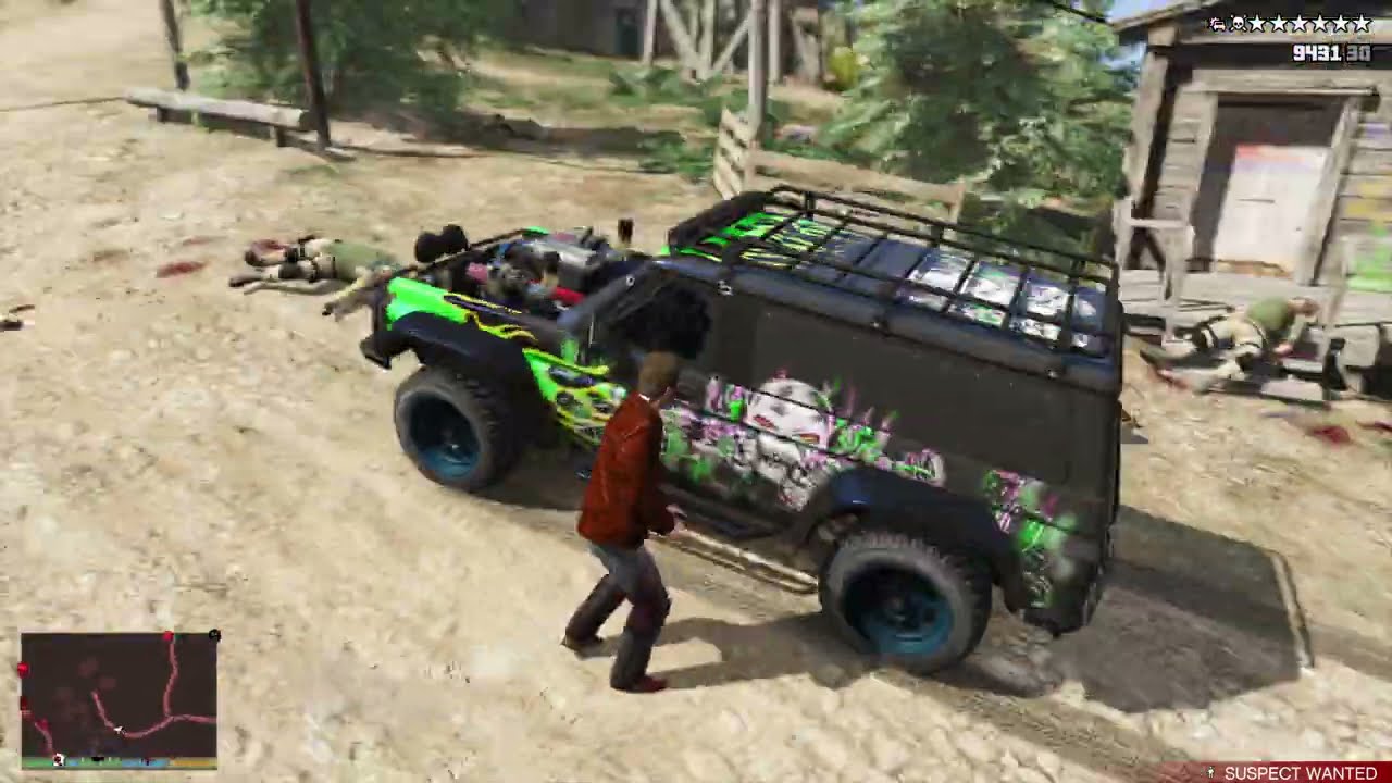 GTA 5 - Altruist Cult Shootout + Six Star Escape