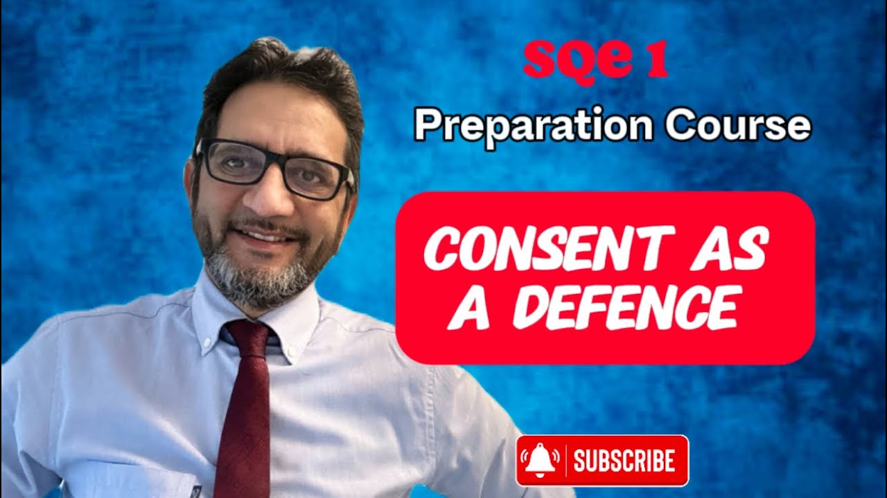 Consent as a Defence in Assault Cases - Criminal Law Class