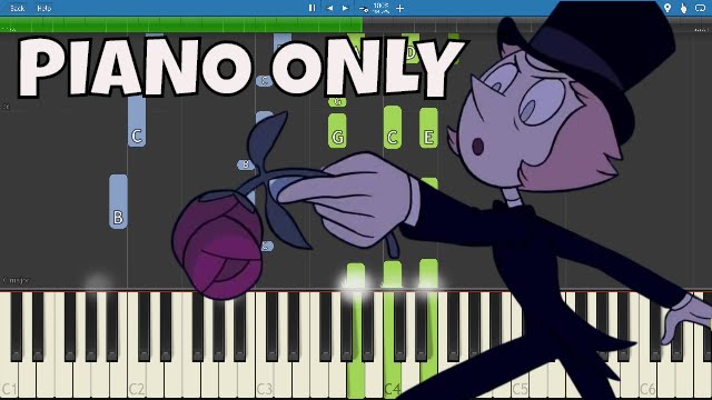 It's Over Isn't It - PIANO ONLY - Accompaniment - Steven Universe - Instrumental