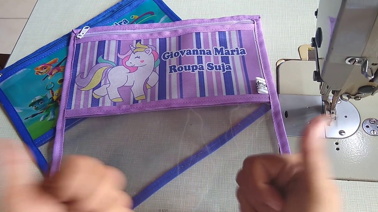 Saquinho duplo roupa suja / limpa