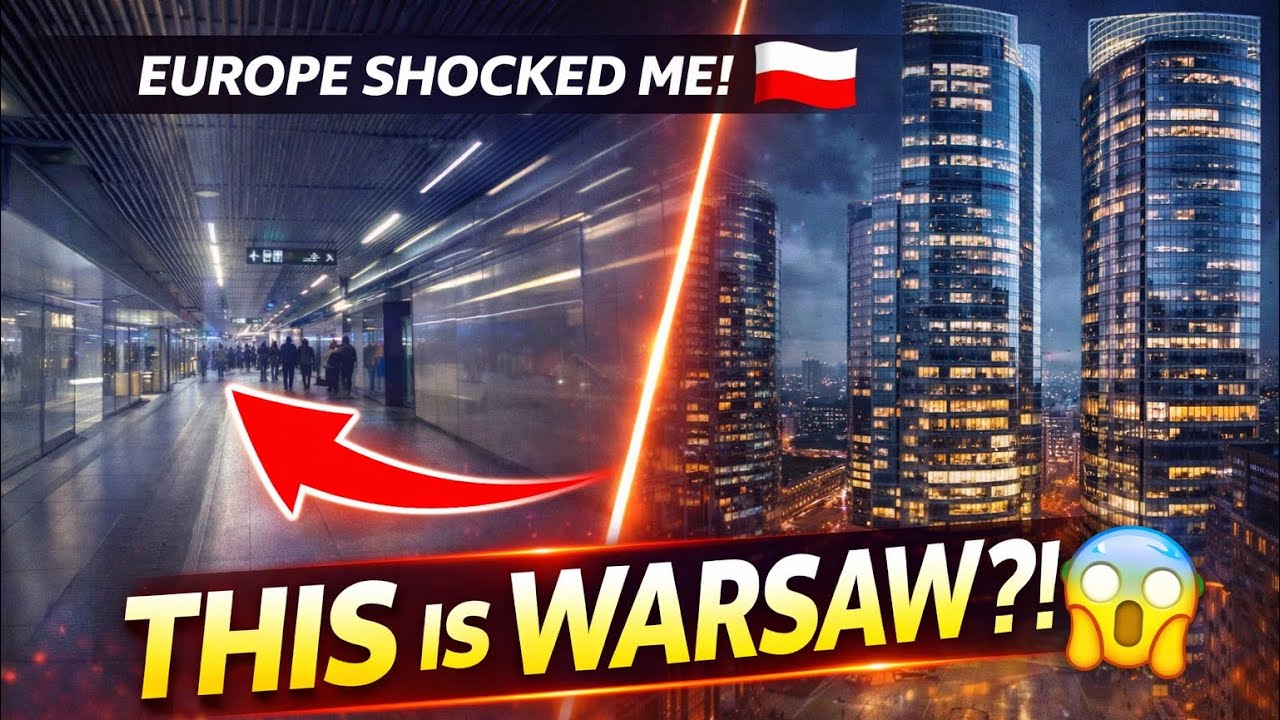 FOREIGNER REACTS to Warsaw’s INSANE Underground City 🇵🇱 (Rondo Daszyńskiego & Warsaw HUB)