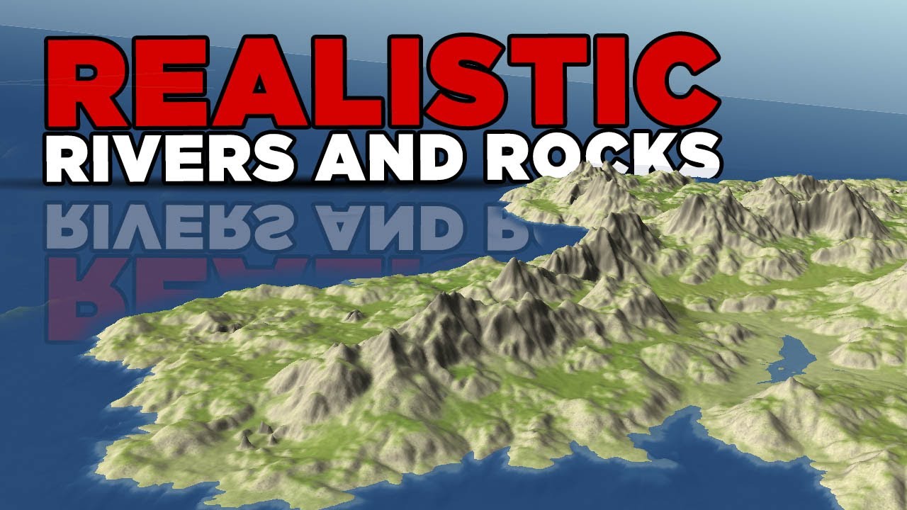 Minecraft - Realistic Rivers and Rocks